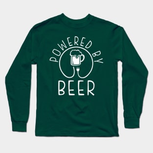 Powered by Beer Long Sleeve T-Shirt